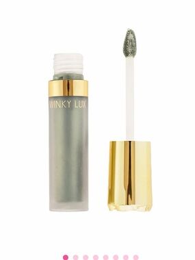 WINKY LUX Metallic Sage Liquid Eyeshadow - Olive Green
